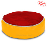 Dolphin Pets Bean Bag Yellow/Red-Cover (Without Beans)