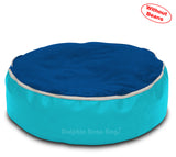 Dolphin Pets Bean Bag Turquoise/R.Blue-Cover (Without Beans)