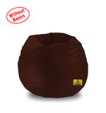 DOLPHIN XL BEAN BAG-Brown-COVER (Without Beans)