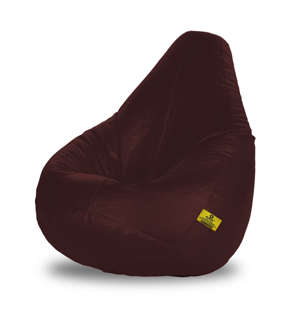 DOLPHIN XL BEAN BAG-BROWN - Filled (With Beans)