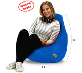 DOLPHIN XL BEAN BAG-R.Blue-COVER (Without Beans)