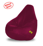 DOLPHIN XL BEAN BAG-Maroon-COVER (Without Beans)