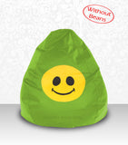 DOLPHIN XL Bean Bag F.Green-Smiley-COVERS(without Beans)