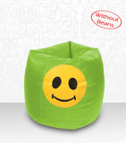 DOLPHIN XL Bean Bag F.Green-Smiley-COVERS(without Beans)