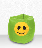 DOLPHIN XL Bean Bag F.Green-Smiley-FILLED (with Beans)