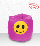 DOLPHIN XL Bean Bag Pink-Smiley-COVERS(without Beans)