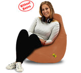 DOLPHIN XL BEAN BAG-Fawn-COVER (Without Beans)