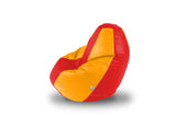 DOLPHIN L Red/Yellow BEAN BAG-FILLED(With Beans)