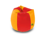 DOLPHIN XL RED&YELLOW BEAN BAG-FILLED(With Beans)