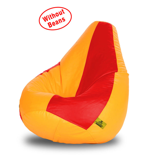 DOLPHIN XL RED&YELLOW BEAN BAG-COVERS(Without Beans)