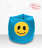 DOLPHIN XL Bean Bag Turquoise-Smiley-COVERS(without Beans)