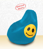 DOLPHIN XL Bean Bag Turquoise-Smiley-COVERS(without Beans)