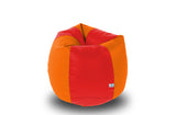 DOLPHIN Original S BEAN BAG-Red/Orange-With Fillers/Beans