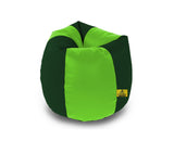 DOLPHIN XL F.GREEN&B.GREEN BEAN BAG-FILLED(With Beans)
