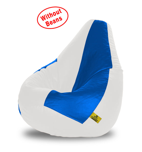 DOLPHIN XL WHITE&R.BLUE BEAN BAG-COVERS(Without Beans)