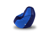 DOLPHIN L BEAN BAG-N.Blue/R.Blue-COVER (Without Beans)