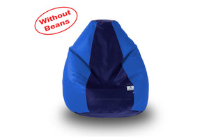 DOLPHIN S Regular BEAN BAG-N.Blue/R.Blue-COVER (Without Beans)