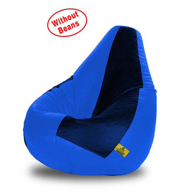 DOLPHIN XL N.BLUE&R.BLUE BEAN BAG-COVERS(Without Beans)