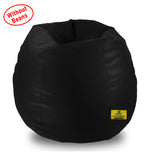 DOLPHIN XXL BEAN BAG-BLACK-COVER (Without Beans)