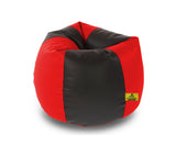 DOLPHIN XL BLACK & RED BEAN BAG-FILLED (With Beans)