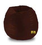 DOLPHIN XXL BEAN BAG-BROWN - Filled (With Beans)