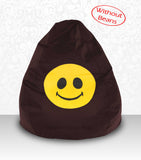 DOLPHIN XXL Bean Bag Brown-Smiley-COVERS(without Beans)