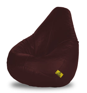 DOLPHIN XXL BEAN BAG-BROWN - Filled (With Beans)