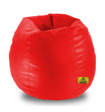 DOLPHIN XXL BEAN BAG-RED - Filled (With Beans)