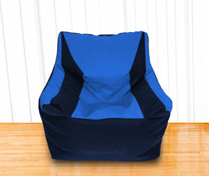 DOLPHIN XXL Beany Chair N.Blue/R.Blue-Filled (With Beans)