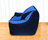 DOLPHIN XXL Beany Chair N.Blue/R.Blue-Filled (With Beans)