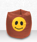 DOLPHIN XXL Bean Bag Tan-Smiley-FILLED (with Beans)