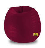 DOLPHIN XXL BEAN BAG-MAROON - Filled (With Beans)