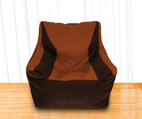 DOLPHIN XXL Beany Chair Brown/Tan-Filled (With Beans)