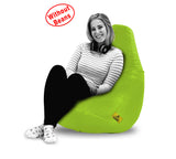 DOLPHIN XXL BEAN BAG-F.Green-COVER (Without Beans)
