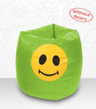 DOLPHIN XXL Bean Bag F.Green-Smiley-COVERS(without Beans)