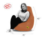 DOLPHIN XXL BEAN BAG-Fawn-COVER (Without Beans)