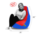 DOLPHIN XXL RED&R.BLUE BEAN BAG-COVERS(Without Beans)