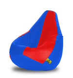 DOLPHIN XXL RED&R.BLUE BEAN BAG-FILLED(With Beans)