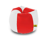 DOLPHIN XXL RED&WHITE BEAN BAG-FILLED(With Beans)