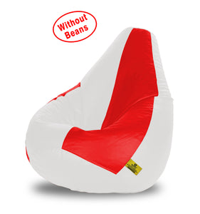 DOLPHIN XXL RED&WHITE BEAN BAG-COVERS(Without Beans)