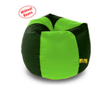 DOLPHIN XXL F.GREEN&B.GREEN BEAN BAG-COVERS(Without Beans)
