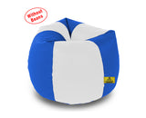 DOLPHIN XXL WHITE&R.BLUE BEAN BAG-COVERS(Without Beans)