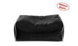 Dolphin Gamer Bean Bag with Footrest Black-Covers (Without Beans)