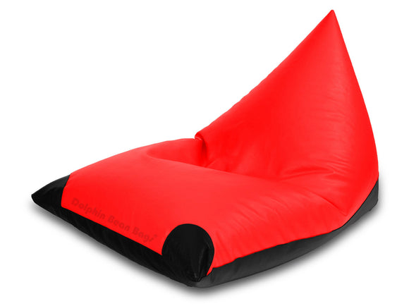 Dolphin Jumbo Pyramid Red/Black-Filled (With Beans)