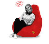 DOLPHIN XXXL BEAN BAG-RED-COVER (Without Beans)