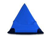 Dolphin Jumbo Pyramid R.Blue/N.Blue-Filled (With Beans)