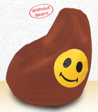 DOLPHIN XXXL Bean Bag Tan-Smiley-COVERS(without Beans)
