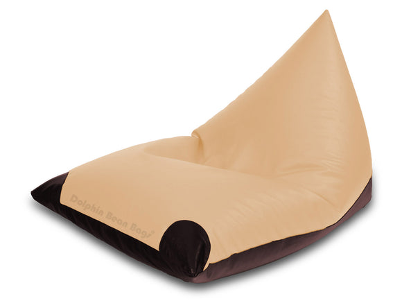 Dolphin Jumbo Pyramid Beige/Brown-Filled (With Beans)