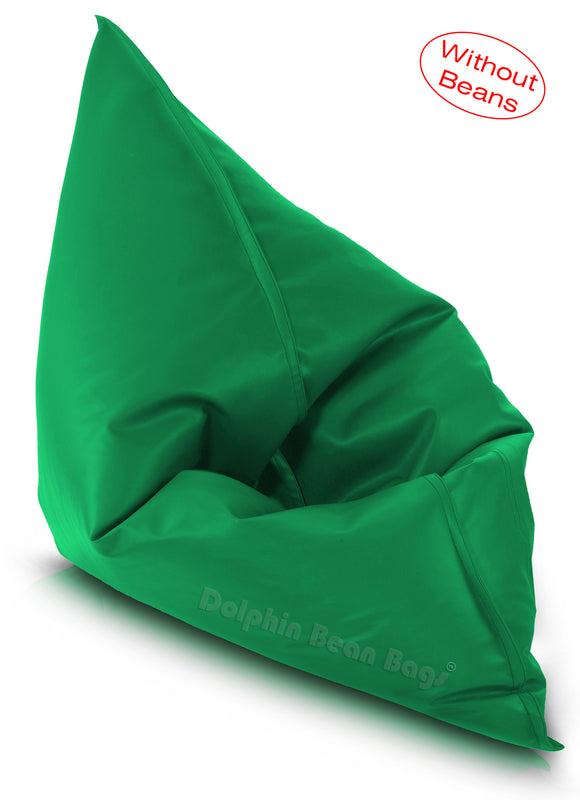 Dolphin Jumbo Sack Bean Bags-BOTTLE GREEN-Cover (without Beans)
