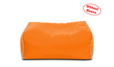 Dolphin Gamer Bean Bag with Footrest Orange-Covers (Without Beans)